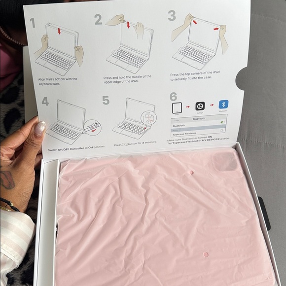 Flexbook Touch Black Wireless Keyboard Case - Picture 3 of 9